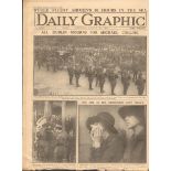General Michael Collins Lying In State Procession Original Newspaper 1922