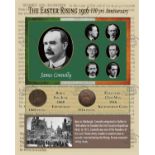 James Connolly Executed Leader Easter Rising 1916 Rare Birth & Death Montage