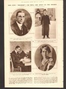 Original 1921 Page London Illustrated News Sinn Fein's President Mr De Valera