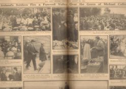 Original Daily Graphic Newspaper The Funeral Of Michael Collins