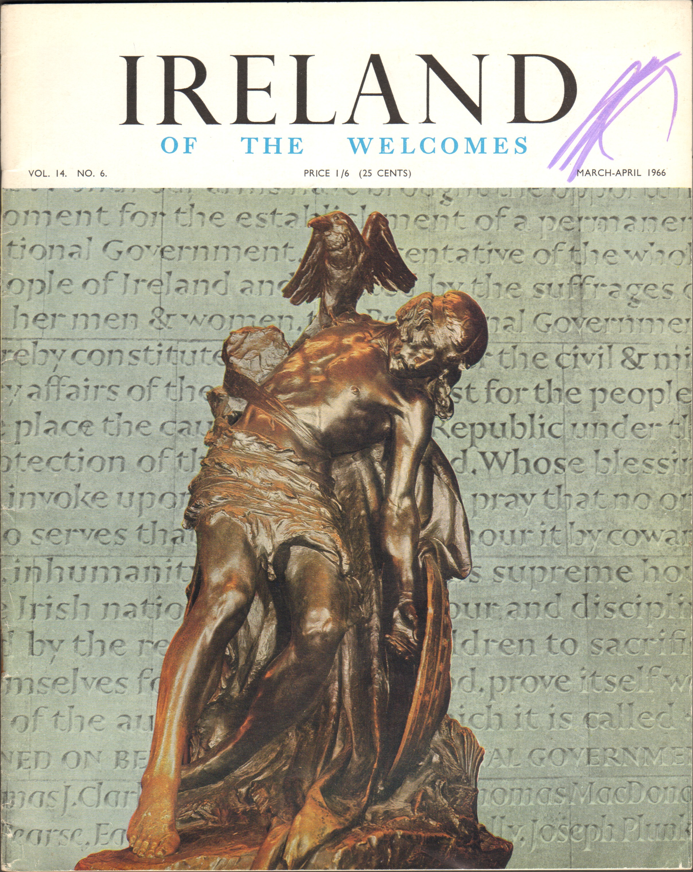 Rare Irish Magazine 1966 Celebrating The 50th Anniversary Of The Easter Rising