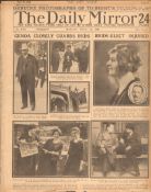 Daily Mirror 1922 Original Newspaper Collins Meeting At Wexford