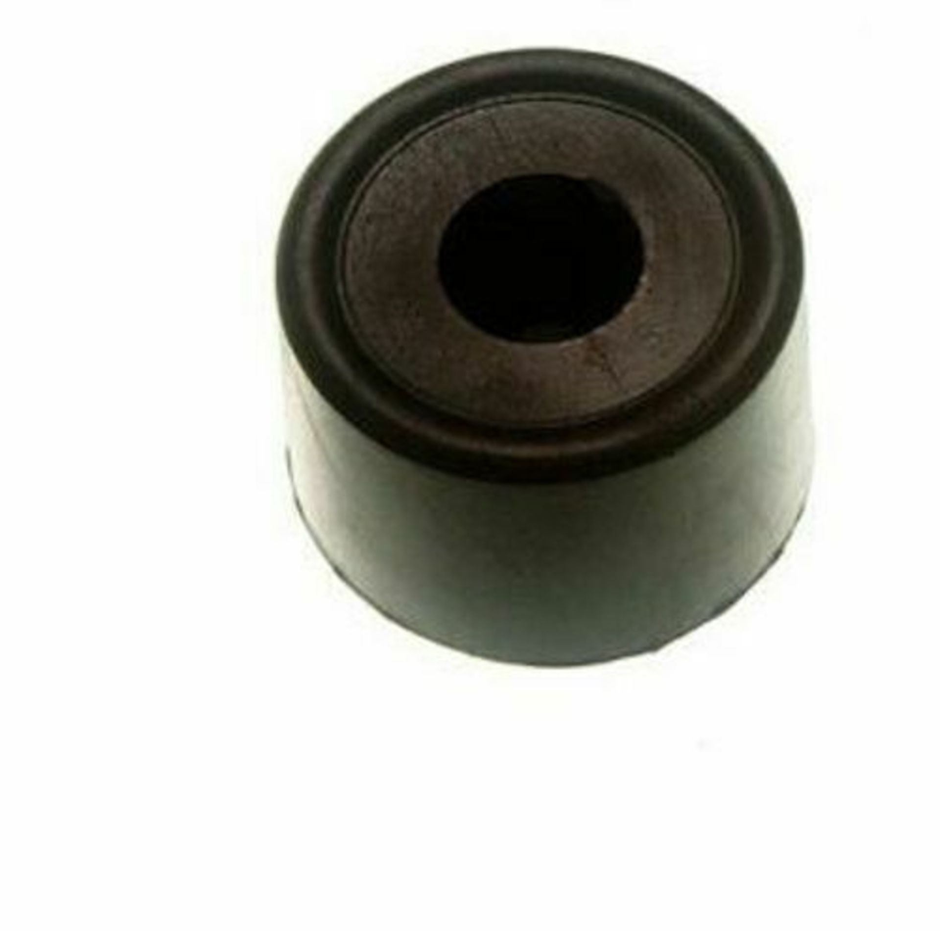 50 X Black Rubber Door Stop Stopper 35mm