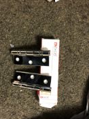 5x Pairs Of Exel 3x 2 2mm Polished Chrome Hinges With Screws