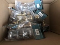 13 Pairs Of Large Door Knobs