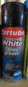 6x Carlube White Spray Grease, Multipurpose. 400ml. UK DELIVERY AVAILABLE FROM £14 PLUS VAT - ...