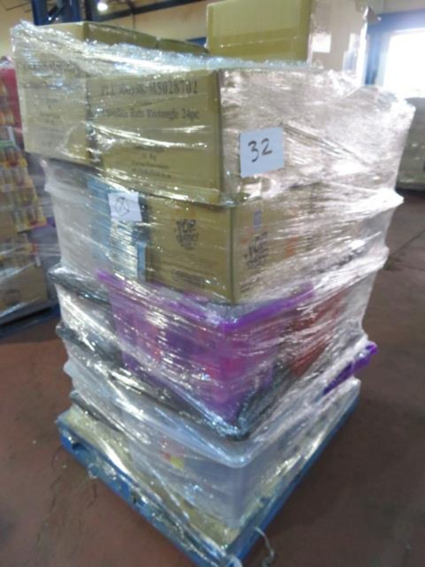 (32) LARGE PALLET TO CONTAIN A VERY LARGE QTY OF VARIOUS FOOD, DRINK & CONFECTIONARY TO INCLUDE... - Image 2 of 7