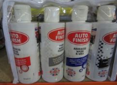 14x Auto Finish set. Includes 1x Advanced resin polish 125ml, 1x Rapid wheel cleaner 125ml, 1x ...