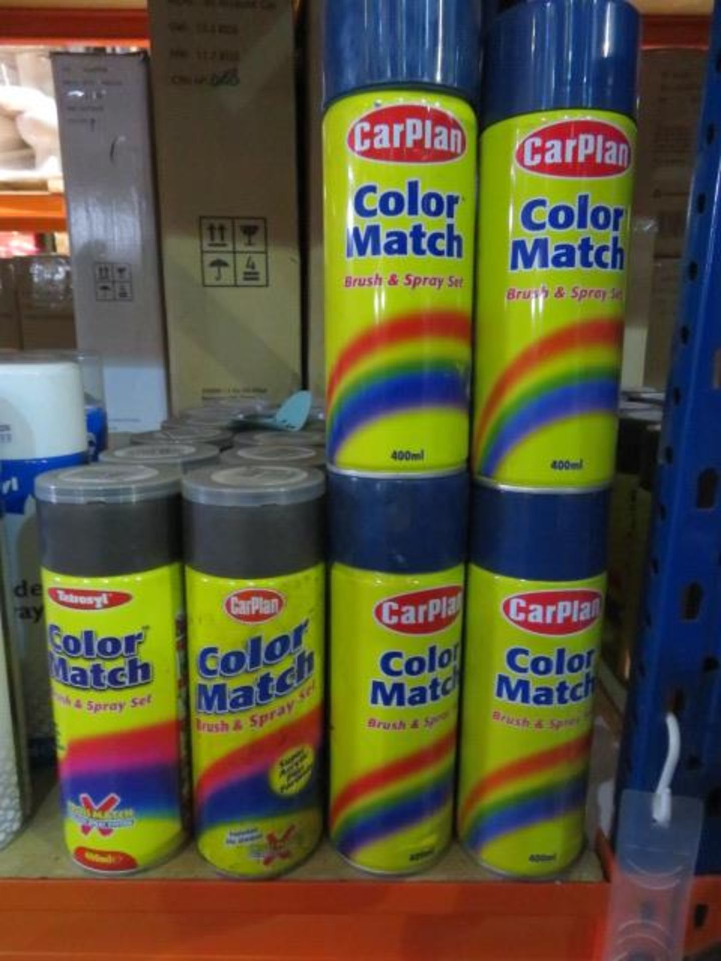 36x Items to include Carplan Color Match Brush & Spray Set. 400ml. UK DELIVERY AVAILABLE FROM ?...