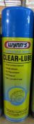 7x Wynns Professional Formula Clear-Lube. 500ml. Ideal for motorcylce and bike chains. UK DELIV...