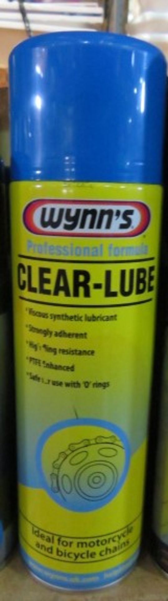7x Wynns Professional Formula Clear-Lube. 500ml. Ideal for motorcylce and bike chains. UK DELIV...