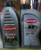 7x Items to include: 3x Carlube 5W-30 Ford Motor Oil 1L. 4X Carlube 5W-40 Motor Oil 1L. UK DELI...