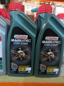 12x Castrol Magnatec Stop-Start 5W-30. 1L. UK DELIVERY AVAILABLE FROM £14 PLUS VAT - HUGE PROF...