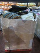(130) LARGE PALLET APPROX 4FT TALL TO CONTAIN 250L FOOD CLEAR CONTAINERS, QUALITY TEA LIGHTS, B...