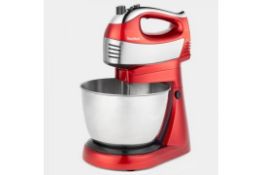 (V38) 400W 2 in 1 Hand & Stand Mixer This 2 in 1 appliance instantly converts from a stable sta...