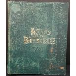 Antiques 1899 Book Atlas Of The British Isles G W Bacon & Co.