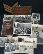 Vintage WWII Military Photographs and Items Includes Eisenhower in Reims