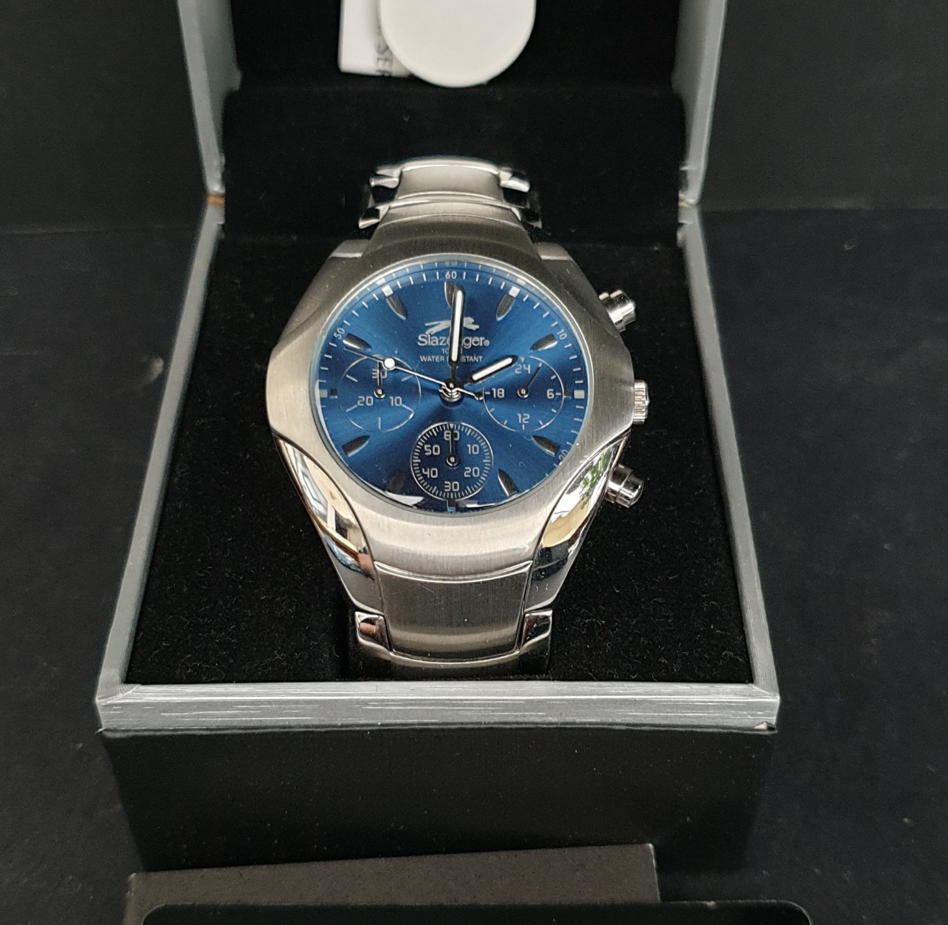 Slazenger Chronograph Wrist Watch Boxed Men's - Image 2 of 3