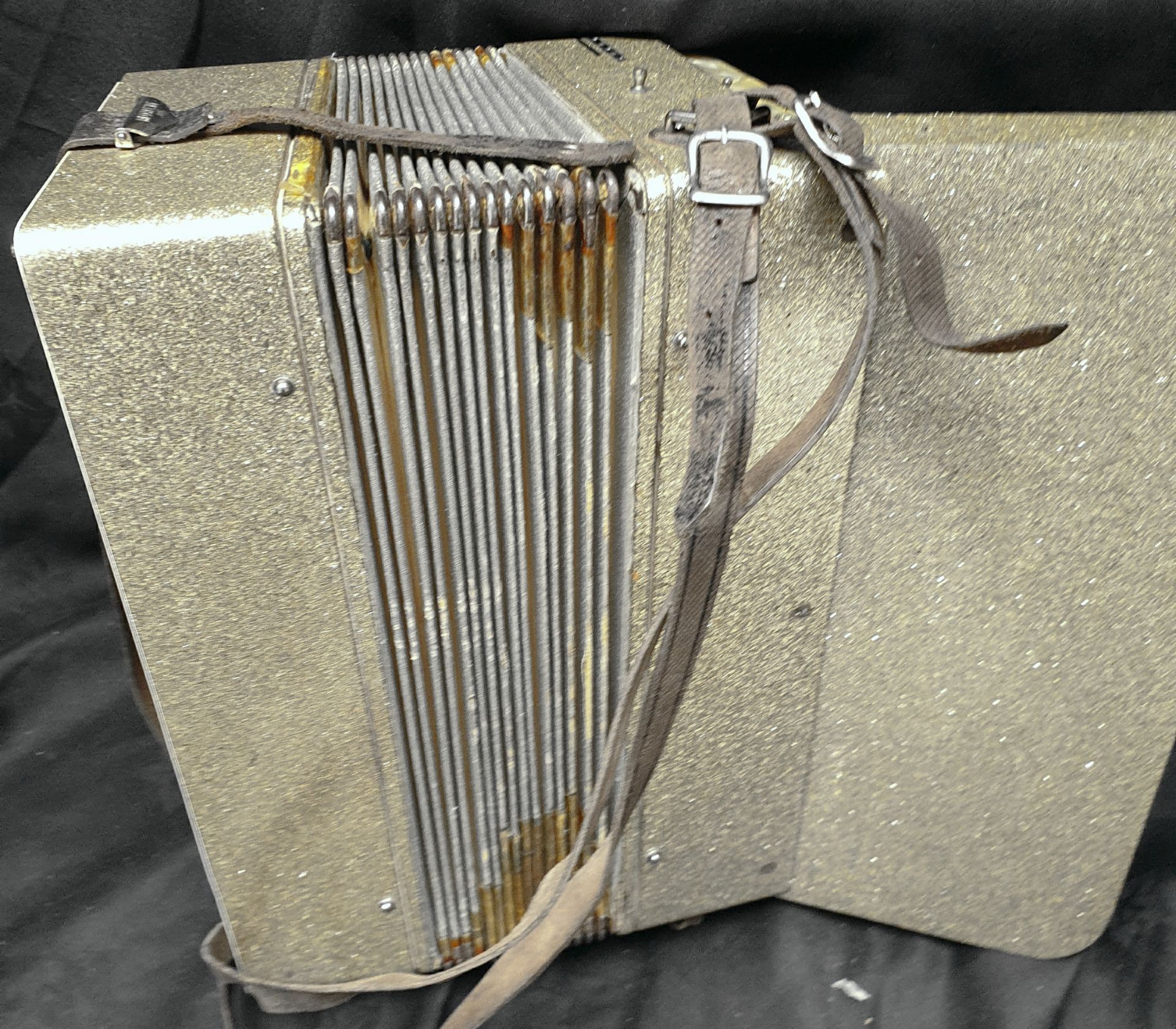 Vintage Geraldo Piano Accordion - Image 4 of 6