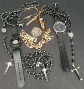 Assorted Parcel of Costume Jewellery & Watches