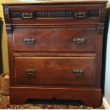 Antiques Hardwood Victorian Bedroom Drawers