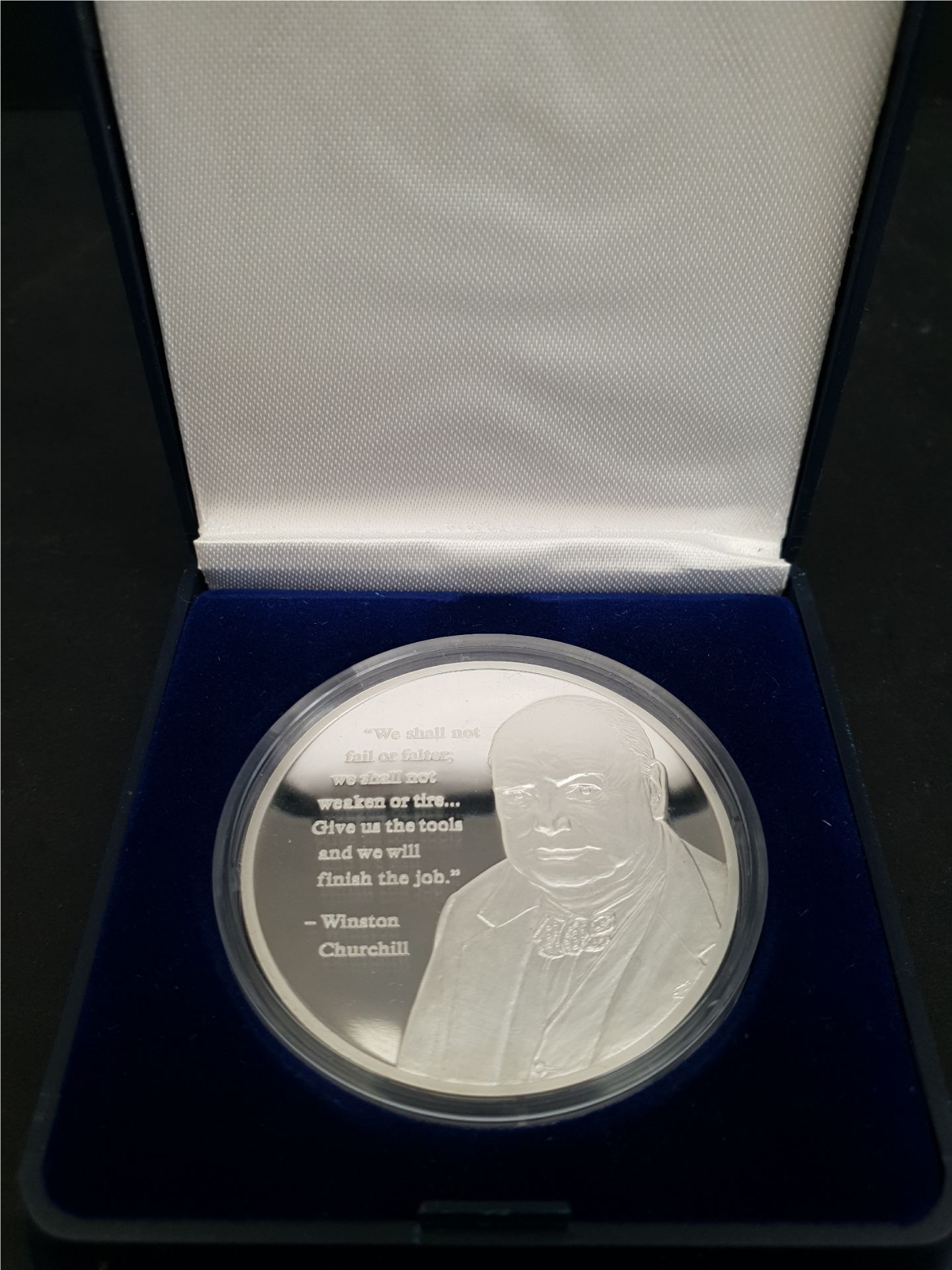 Collectable Coins Churchill Silver & Prince George 1st Birthday £5 Coin - Image 3 of 3