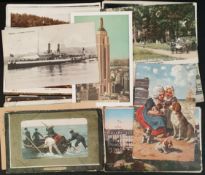 Antique Parcel of 50 Continental & World Postcards