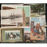 Antique Parcel of 50 Continental & World Postcards