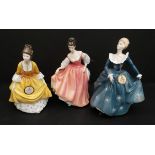 Vintage Royal Doulton Figures Coralie Fair Lady & Fragrance