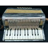 Vintage Hohner Mignon II Piano Accordion and Box
