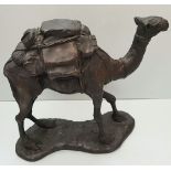 Vintage Spelter Camel Figure Limited Edition J R Sanders No. 140 of 3500