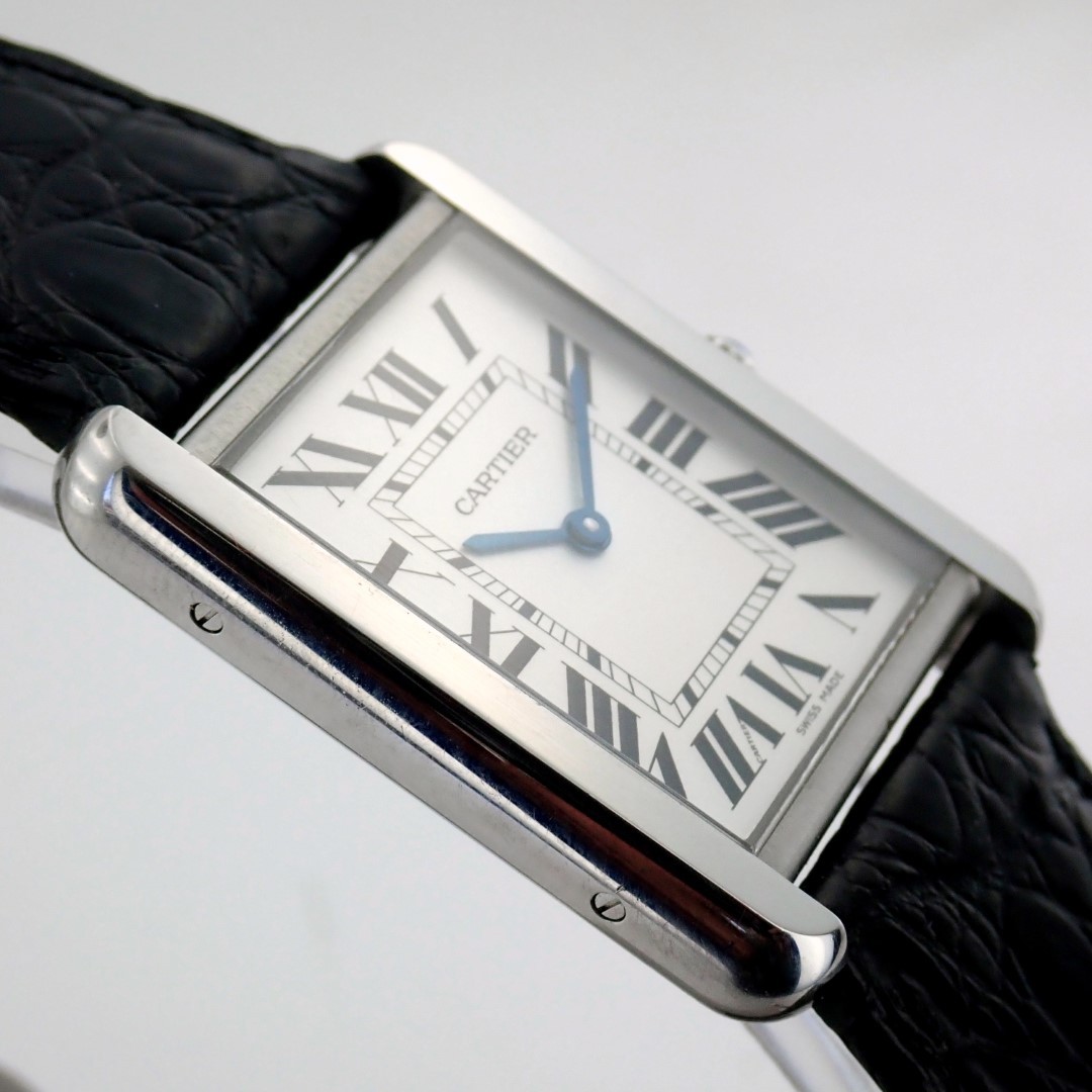 Cartier Tank Solo XL. Unisex Steel Wrist Watch - Image 2 of 8