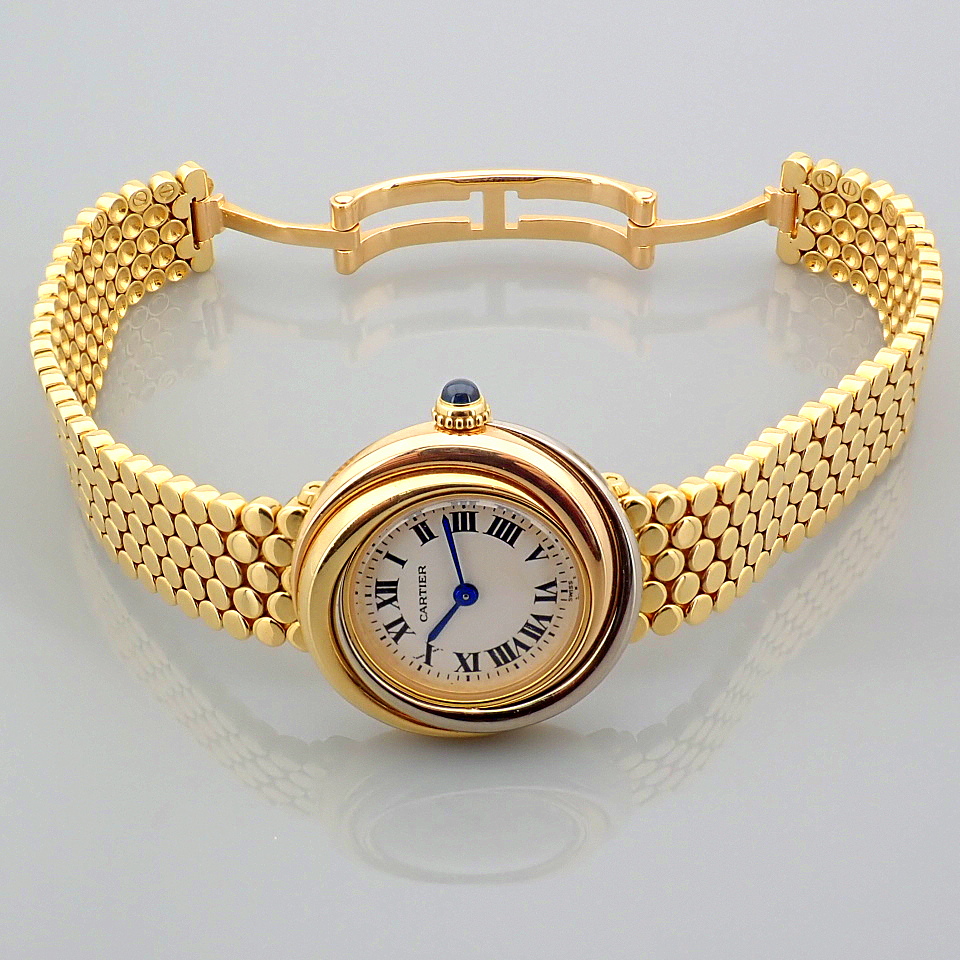 Cartier Trinity. Yellow Gold Wrist Watch - Image 9 of 12