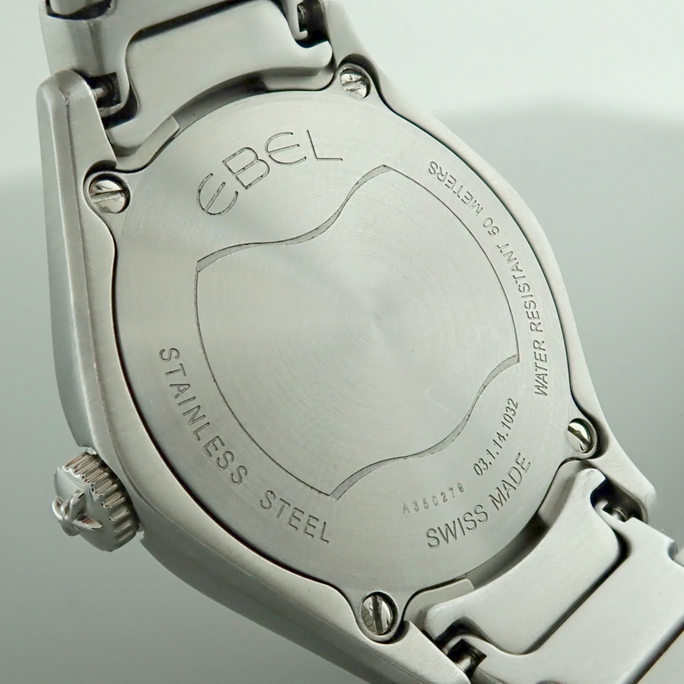 Ebel Wave Diamond. Steel Wrist Watch - Image 8 of 9