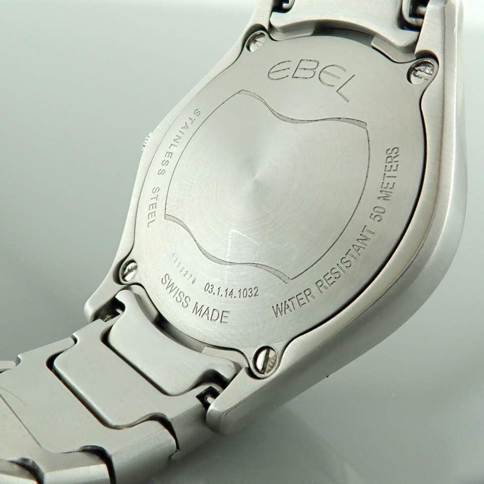 Ebel Wave Diamond. Steel Wrist Watch - Image 7 of 9