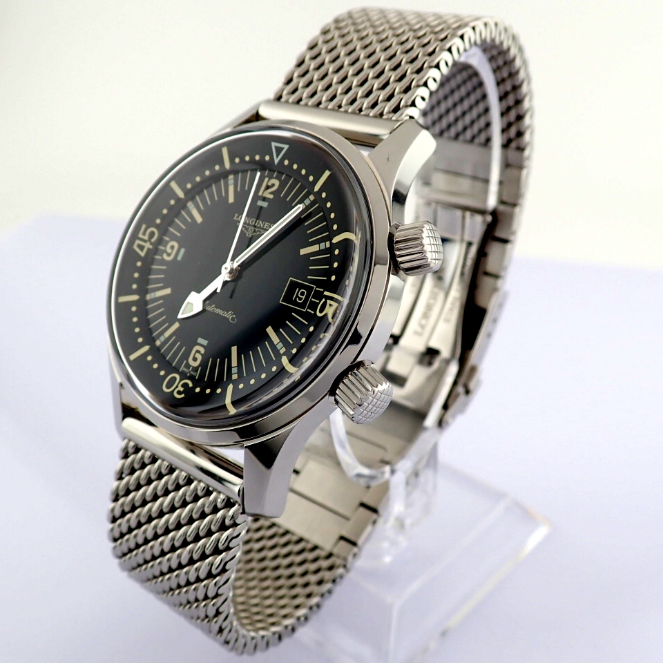 Longines Legend Diver L3.674.4. Steel Wrist Watch - Image 3 of 13