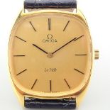 Omega De Ville. Yellow Gold Wrist Watch