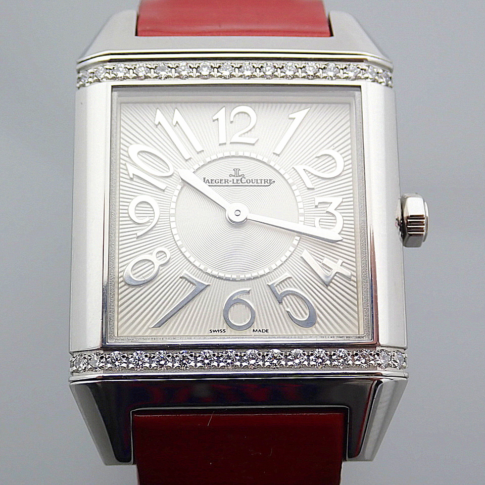 Jaeger LeCoultre. Diamond Reverso Squarda Unisex Steel Wrist Watch - Image 3 of 11