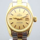 Omega Seamaster. Gold/Steel Wrist Watch
