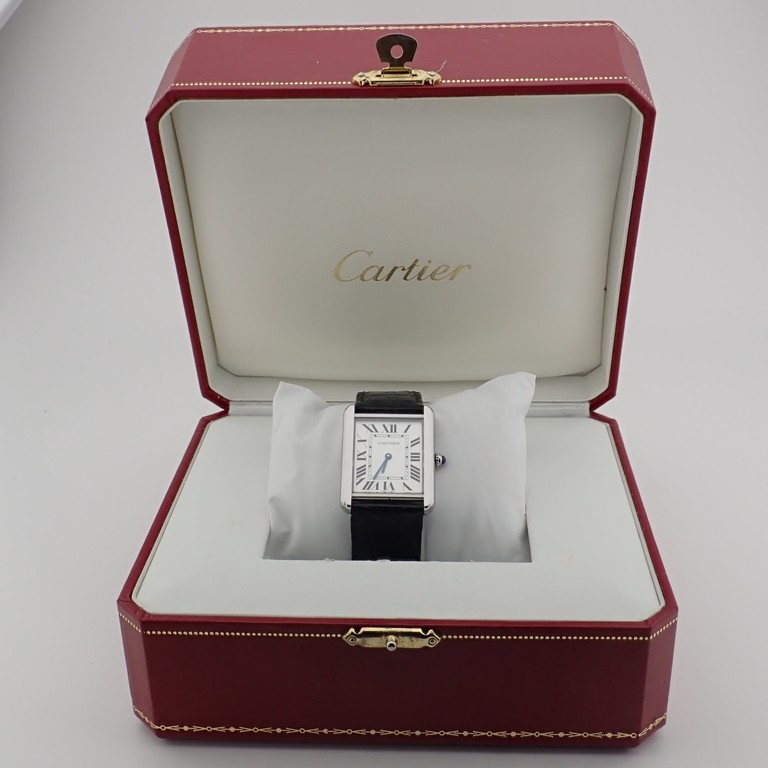 Cartier Tank Solo XL. Unisex Steel Wrist Watch - Image 8 of 8