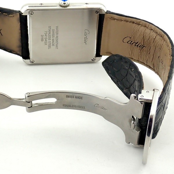 Cartier Tank Solo XL. Unisex Steel Wrist Watch - Image 4 of 8