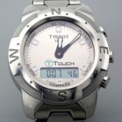Tissot T Touch Compass Z251/35. Steel Wrist Watch