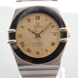 Omega Constellation Chronometer. Gold/Steel Wrist Watch