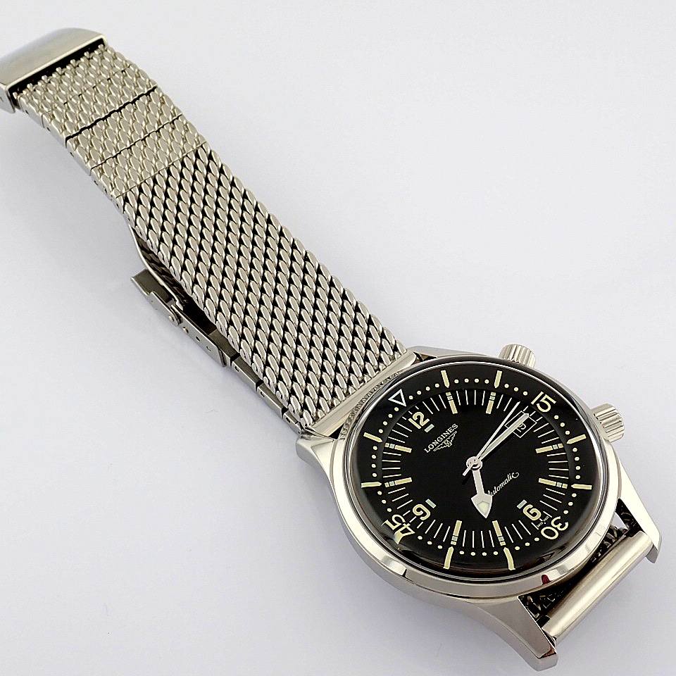 Longines Legend Diver L3.674.4. Steel Wrist Watch - Image 10 of 13