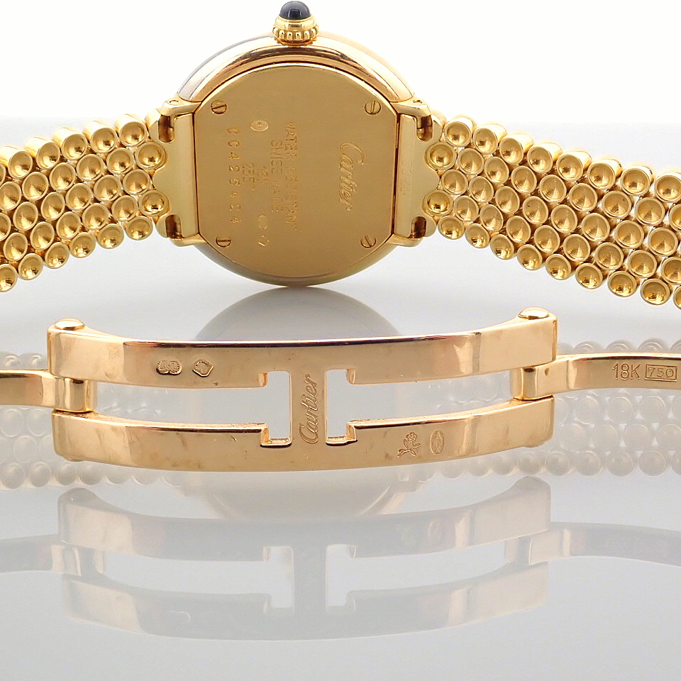 Cartier Trinity. Yellow Gold Wrist Watch - Image 10 of 12