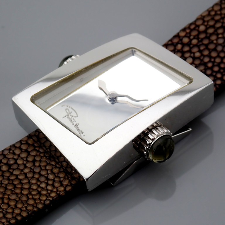 Roberto Cavalli. Steel Wrist Watch - Image 4 of 6