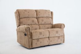 BRAND NEW BOXED 2 SEATER CAMBRIDGE RECLINING SOFA IN PATCHWORK SOHO