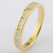 14K Yellow Gold Half Eternity Ring 0,28 ct