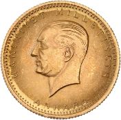 100 Kurush Ataturk (1923/XX). Turkey Gold Coin