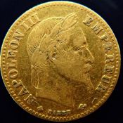 10 Francs - Napoleon III